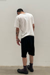 isaac sellam calfskin shorts INTUITIF-JERSEY